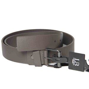 NEW Lloyd Baker London Genuine Leather Belt Gray Men's Size 38